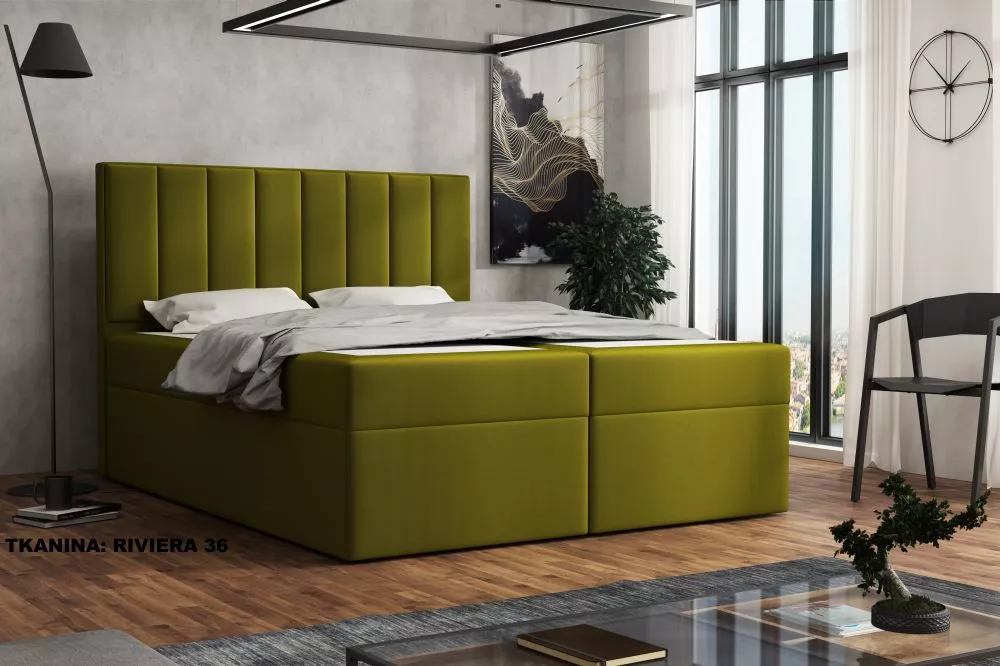 Gulta Silmo Standard Guļamvietas platums: 80 cm, Guļamvietas garums: 200 cm, · Zaļš · 82 × 210 × 120 cm