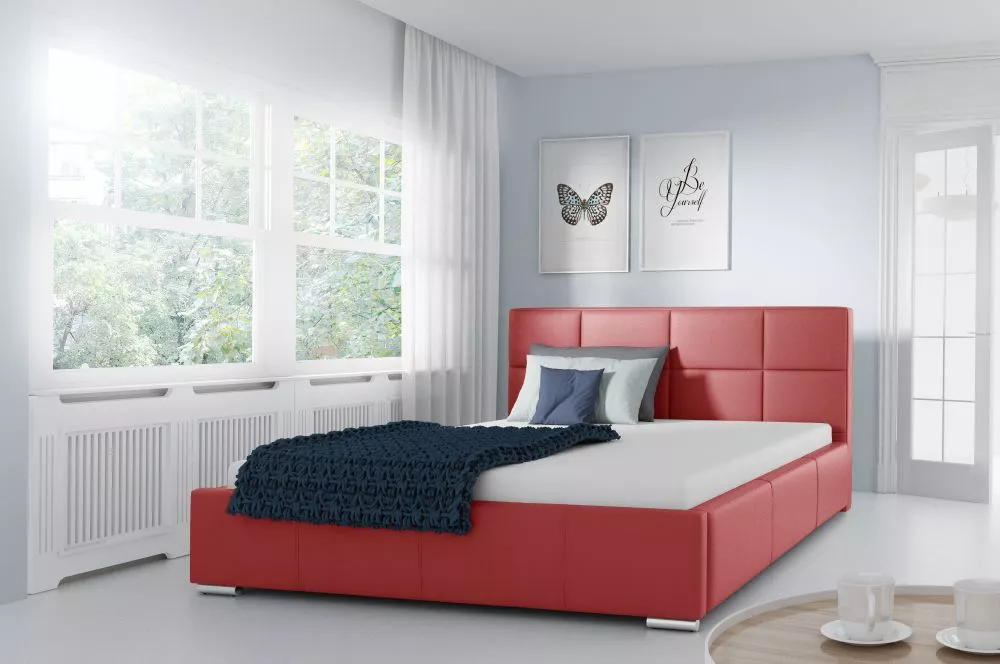 Gulta Marina standard ar stelāžu Guļamvietas platums: 140 cm, Guļamvietas garums: 200 cm, stelāžas tips: metāla, · Sarka