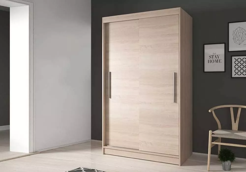 Skapis Neomi 04 · Sonoma · 120 × 61 × 200 cm