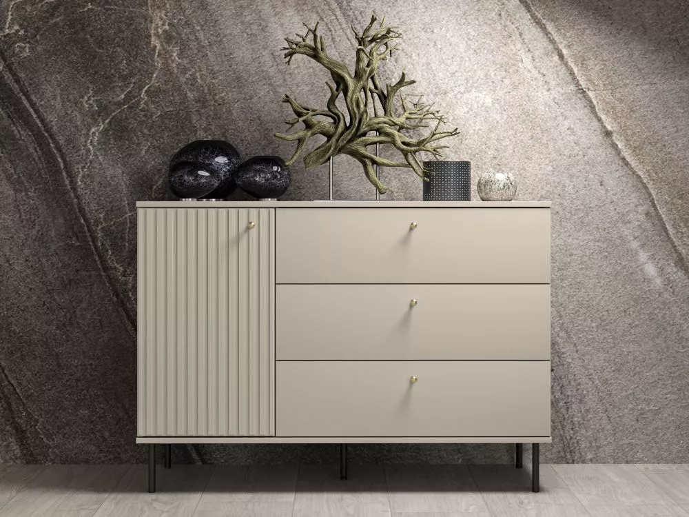 Kumode Sophie 05 · Bēšs · 120 × 40 × 85 cm