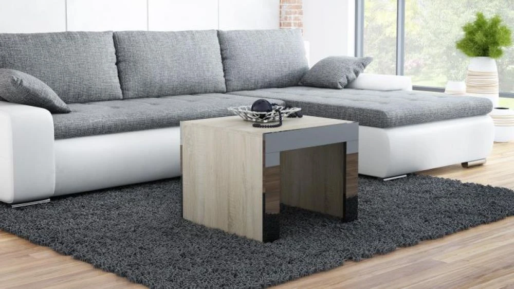 Žurnālgalds Tess 60 Korpusa krāsa: sonoma, · 60 × 60 × 50 cm