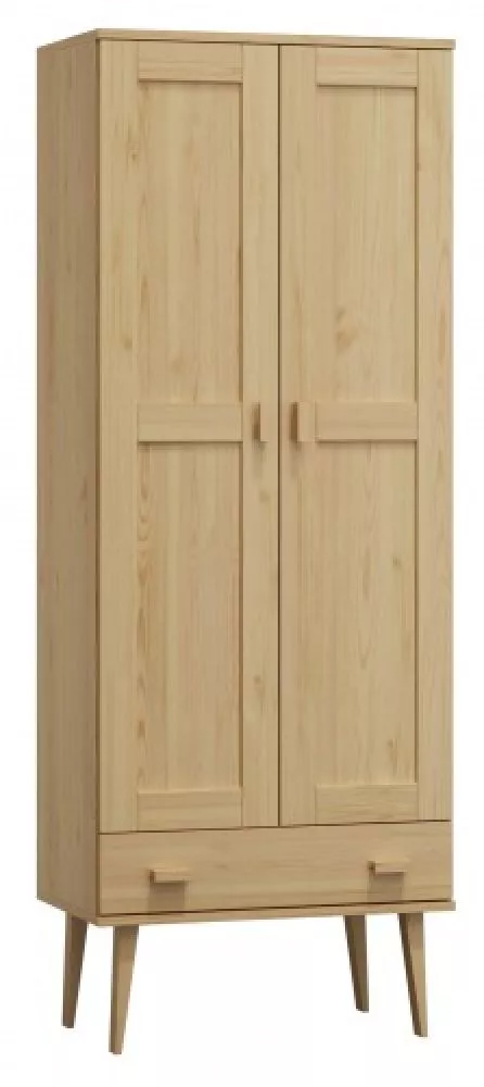 Skapis Venuci W1 · Priede · 79 × 47 × 204 cm
