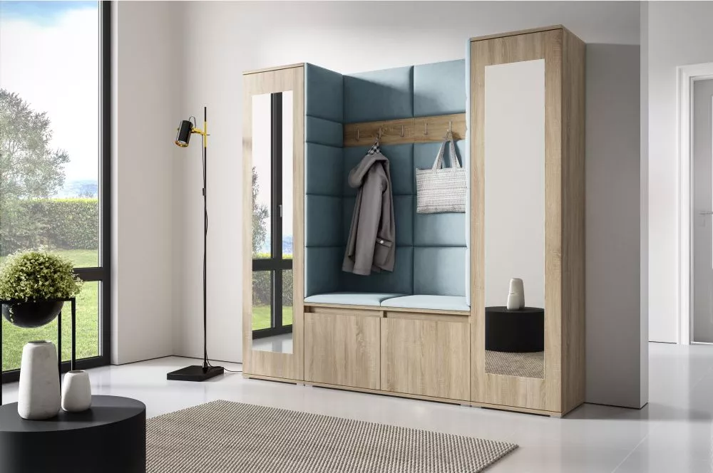 Apavu plaukts Emi 31 Trinity Korpusa krāsa: sonoma, · 190 × 185 × 40 cm