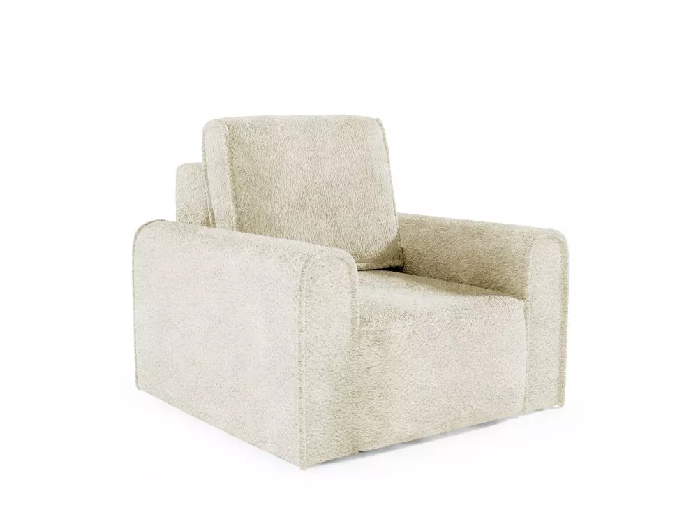 Mīksts krēsls Loretto 1S Premium Standard · Brūni pelēks · 100 × 104 × 88 cm