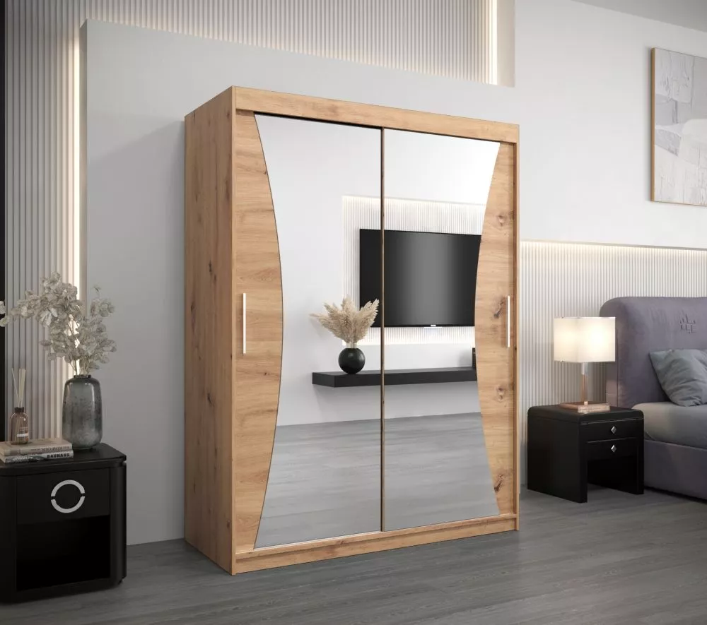 Skapis Monaco · Ozols artisan · 150 × 62 × 200 cm