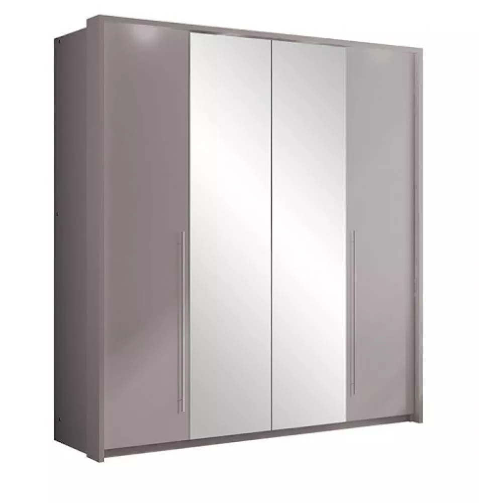 Skapis Brema ar LED · Pelēks · 209 × 65 × 219 cm