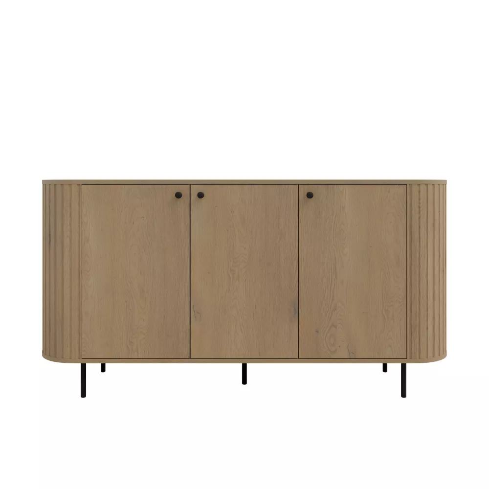 Kumode Ovalio 830 · Ozols kremona · 165 × 42 × 85 cm