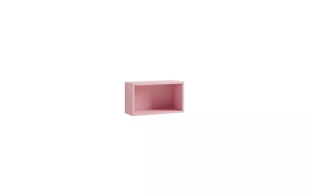 Plaukts Cosmo C11 · Gaiši rozā · 45 × 25 × 17 cm