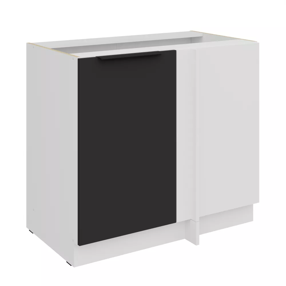 Virtuves skapis Aria Black 105 ND 1F BB