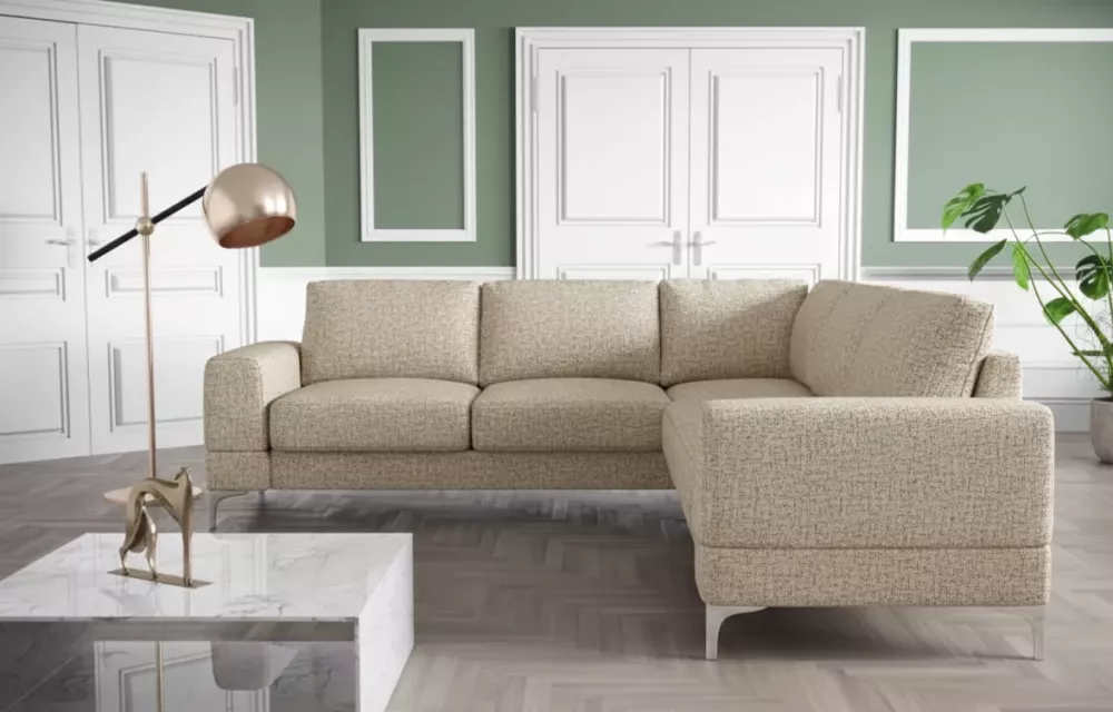 Dīvāns Aria Max Standard · Krēms · 250 × 250 × 89 cm