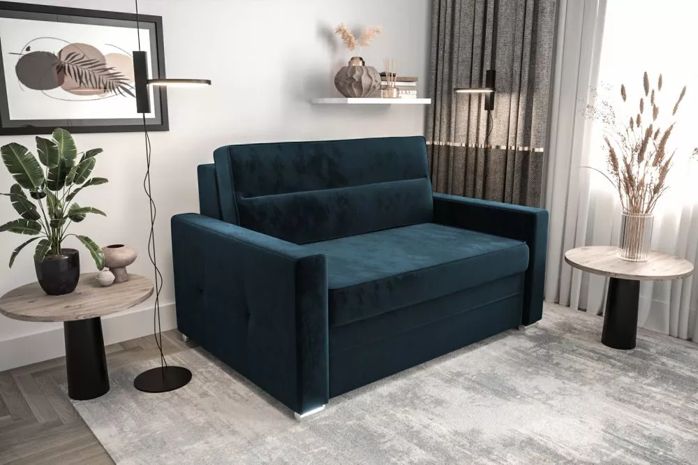 Dīvāns Arte 1 Sofa Standard · Zils · 100 × 140 × 82 cm