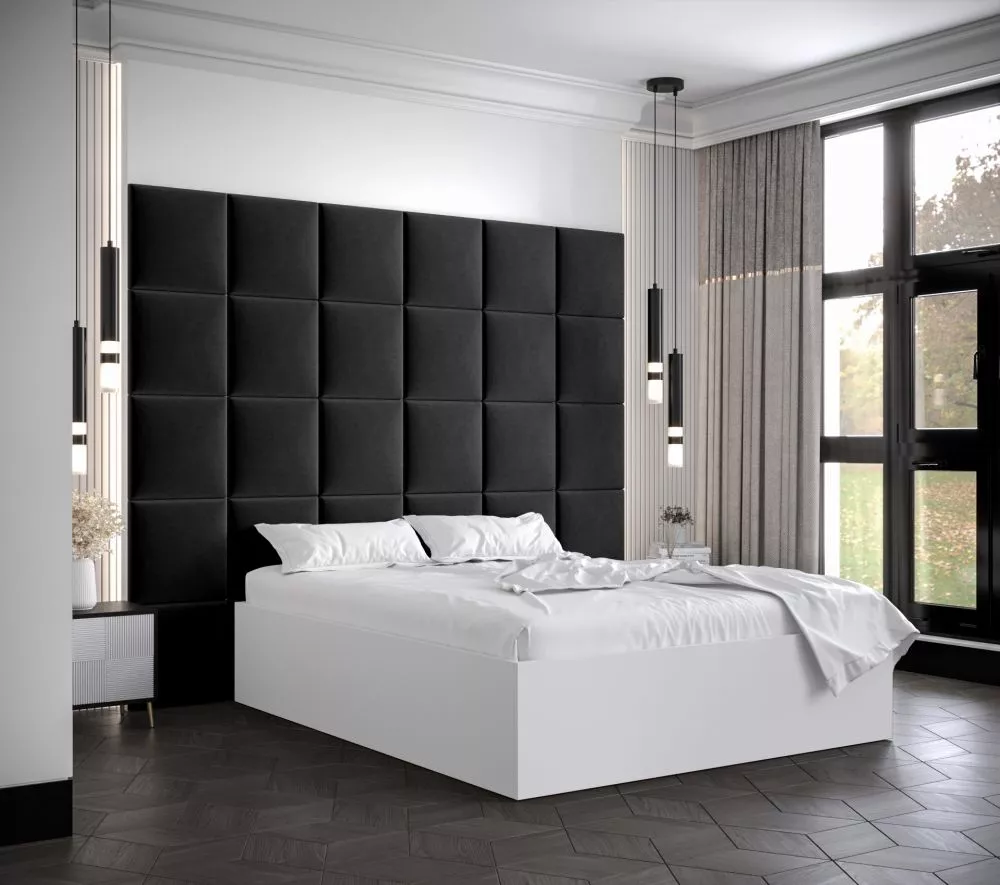 Gulta Bella 3 ar stelāžu Guļamvietas platums: 160 cm, Korpusa krāsa: balts, Guļamvietas garums: 200 cm, stelāžas tips: k