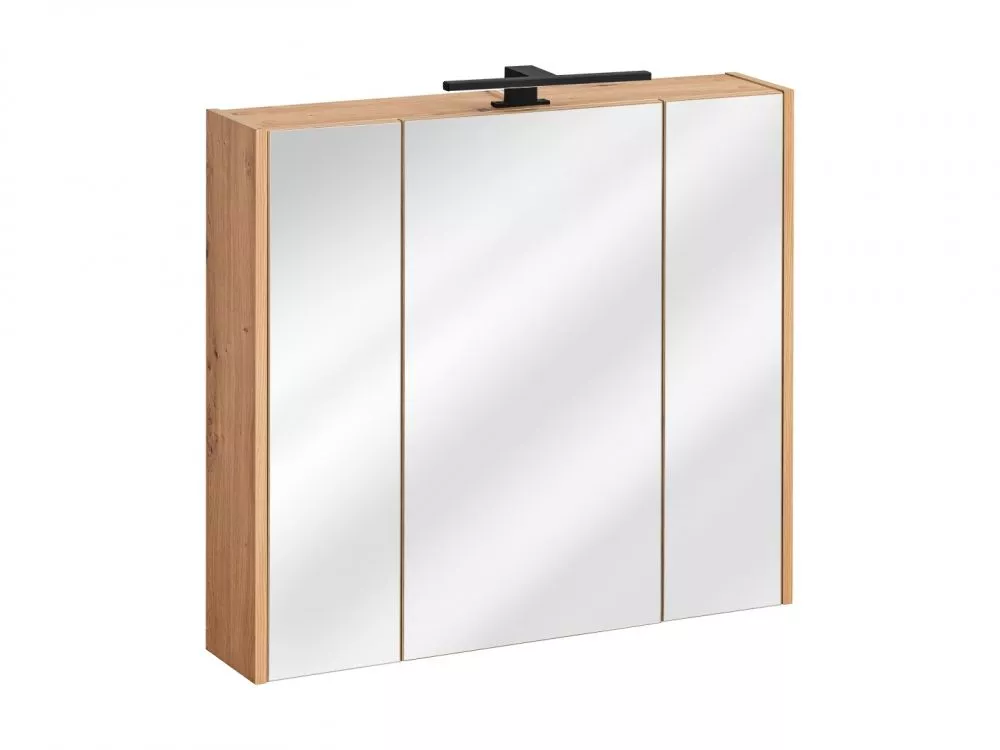 Vannas istabas skapītis Madera White 841 · Ozols artisan · 80 × 72 × 16 cm