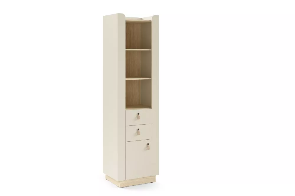 Sekcija Salerno SA15L Korpusa krāsa: macadamia, · 55 × 52 × 201 cm