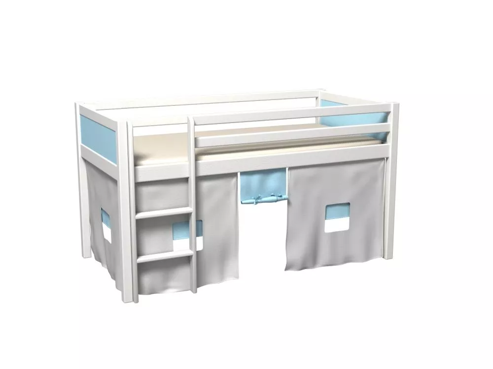 Bērnu gulta Max ar stelāžu Guļamvietas platums: 80 cm, Guļamvietas garums: 180 cm, · 88 × 188 × 107 cm