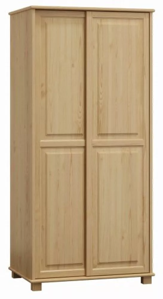 Skapis Martisha H 2D6 · Priede · 80 × 60 × 190 cm