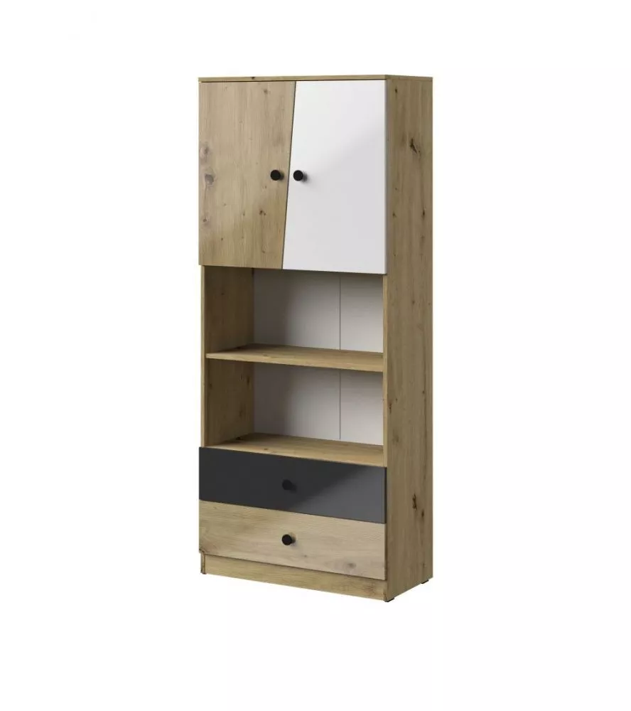 Skapis Nero 04 gloss · 80 × 40 × 191 cm