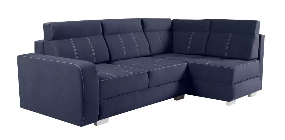 Dīvāns Comfortis Premium standard · Tumši zils · 162 × 248 × 92 cm
