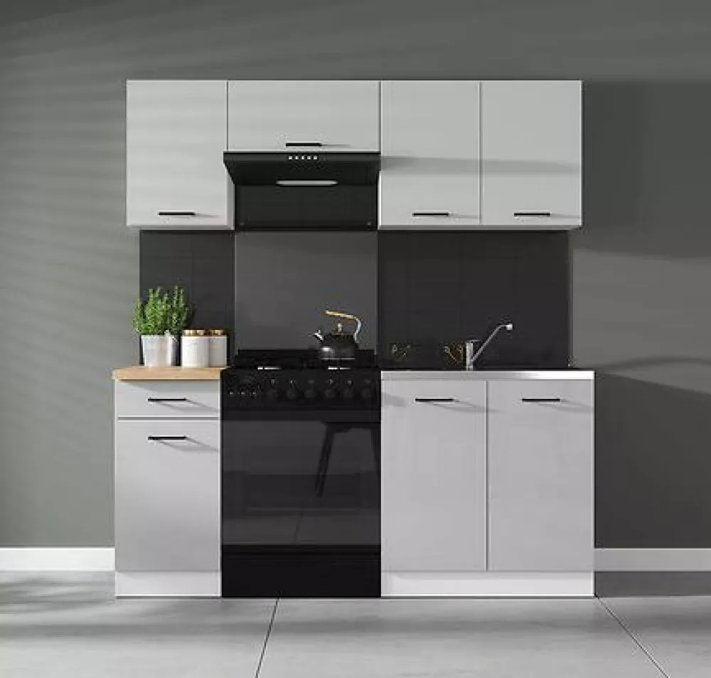 Virtuves komplekts Junona Line 180 Gloss Materiāls : MDF + LKSP plātne,