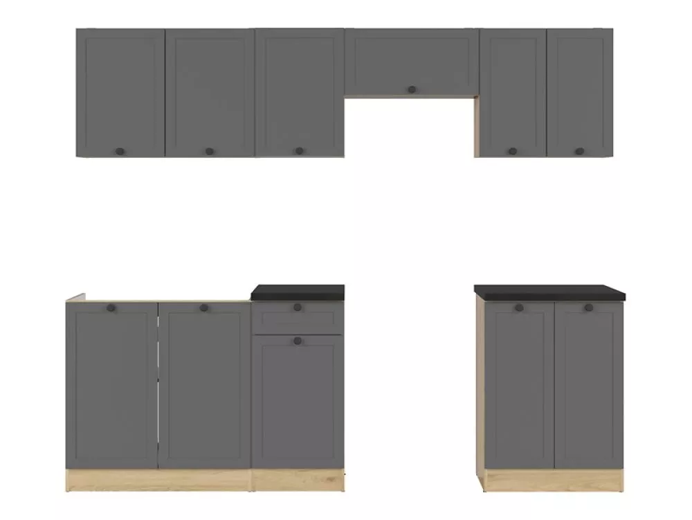 Virtuves komplekts Junona Line 240 Premium Materiāls : MDF + LKSP plātne,