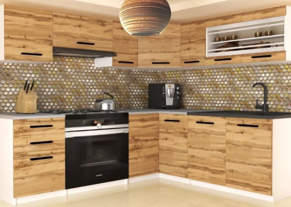 Virtuves komplekts Lidia 2 Materiāls : lamināts + MDF plātne,