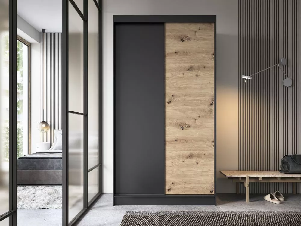 Skapis Esville · 120 × 60 × 220 cm