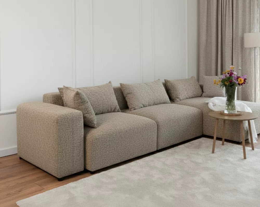 Dīvāns Module standard · Bēšs · 160 × 330 × 68 cm
