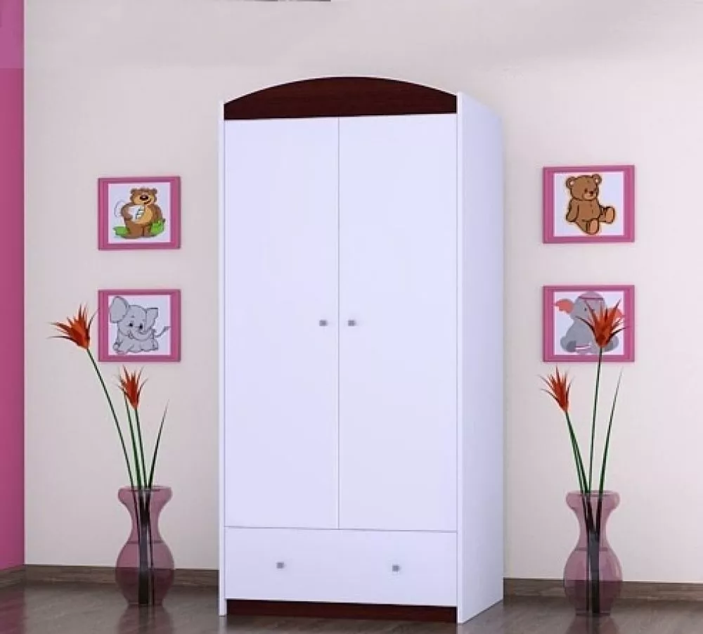 Bērnu skapis Happy SZ08-A · 88 × 54 × 187 cm