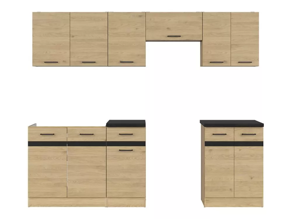 Virtuves komplekts Junona Line 240 Premium Materiāls : MDF + LKSP plātne,