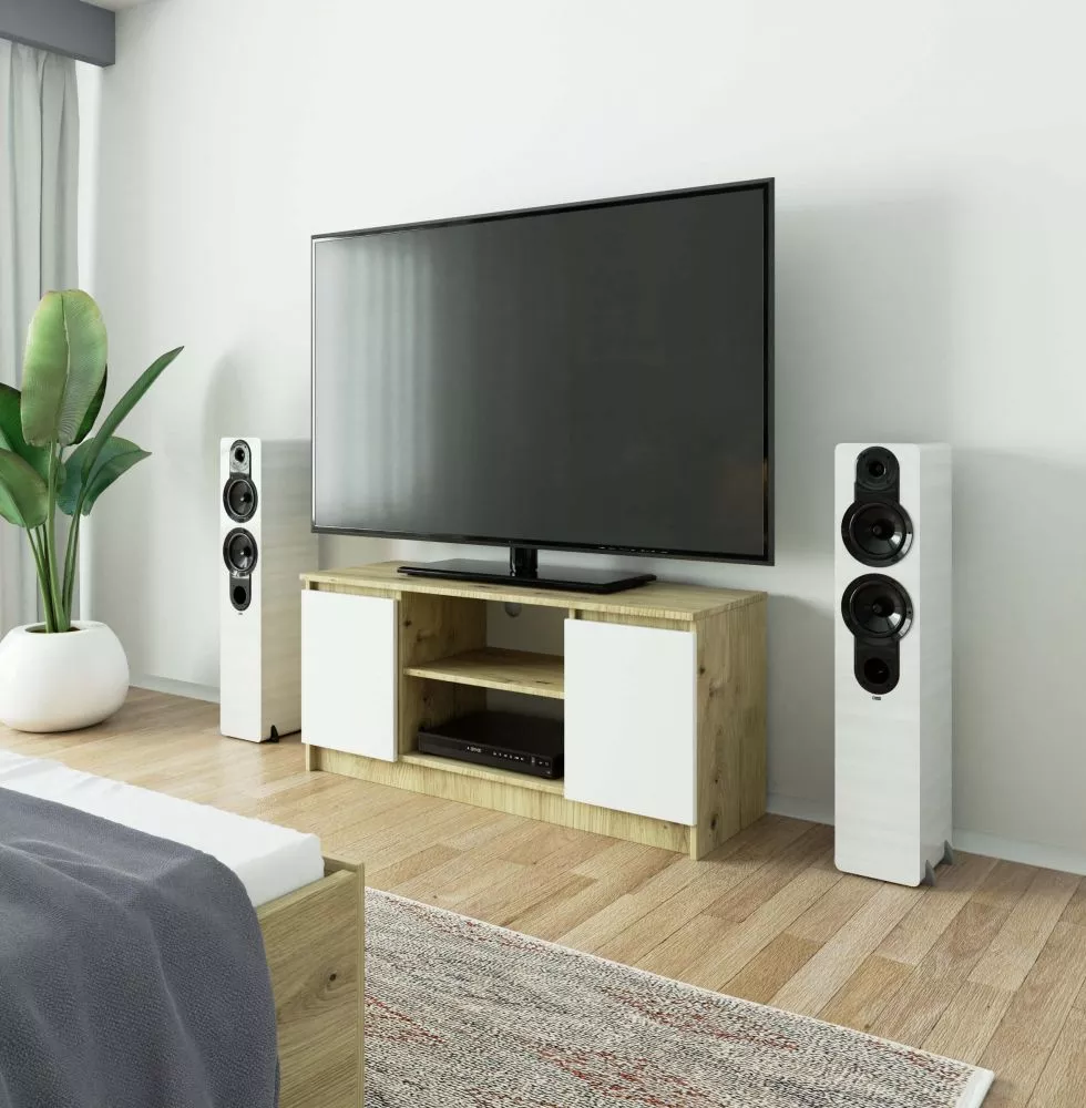 TV tumba RTV 2D1P · 120 × 40 × 55 cm