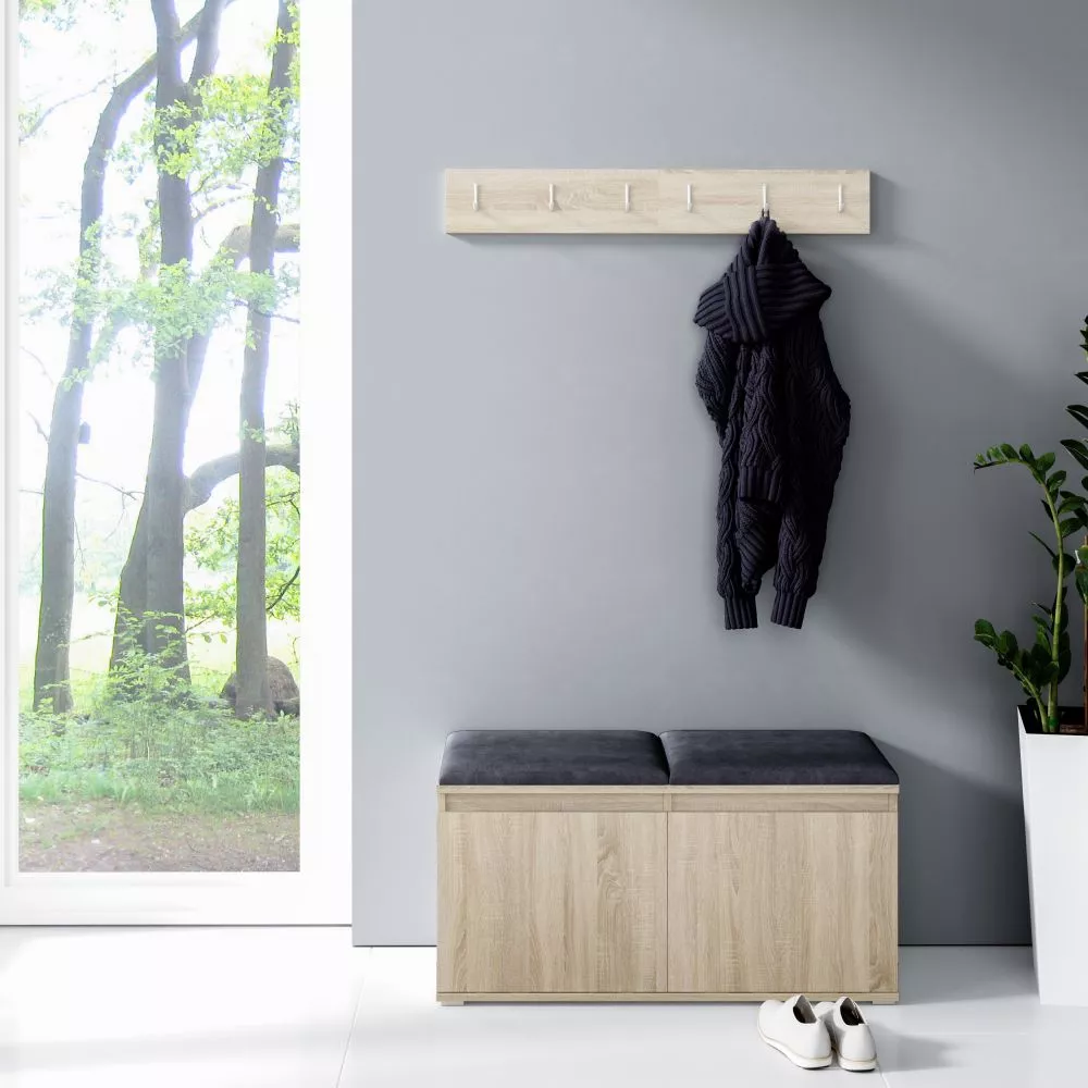 Apavu plaukts Emi 5 Trinity Korpusa krāsa: sonoma, · 100 × 40 cm