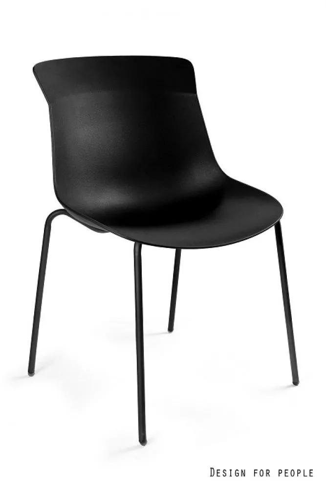 Krēsls Easy A · Melns · 78 × 47.5 × 54 cm