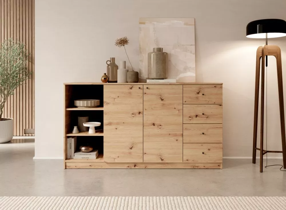 Kumode Evi 05 · Ozols artisan · 160 × 40 × 87 cm