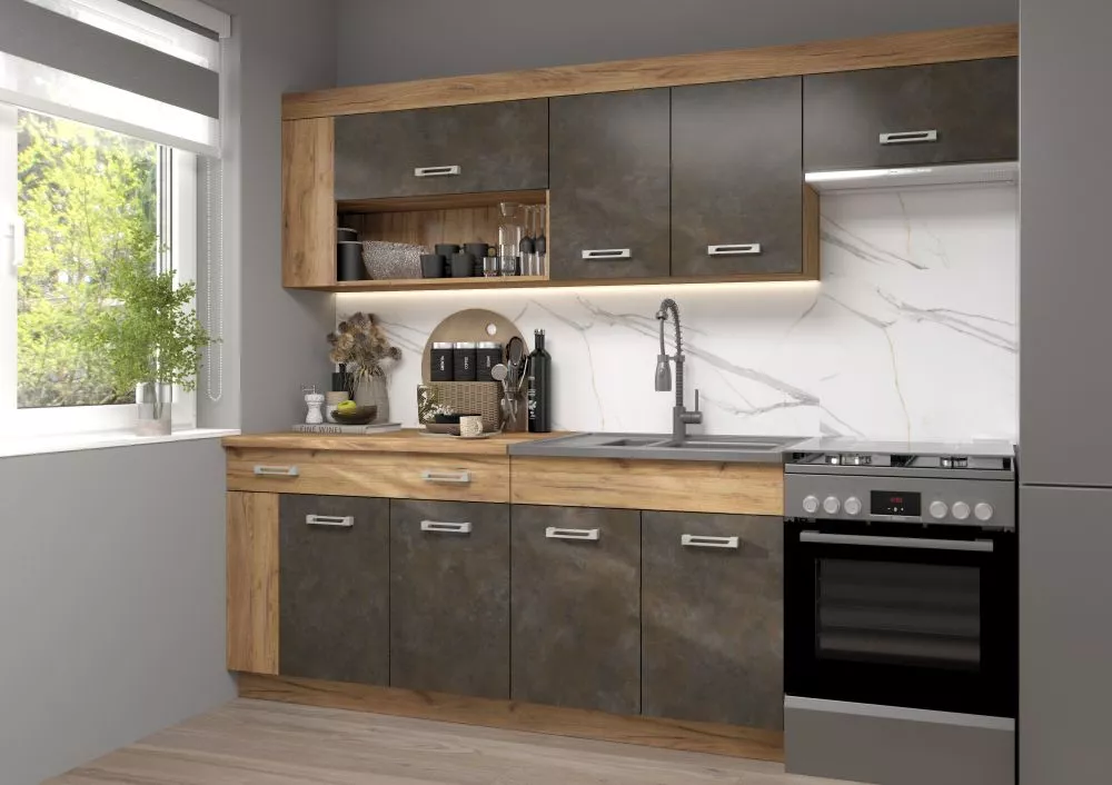 Virtuves komplekts Viza Plus Materiāls : laminēta KSP,