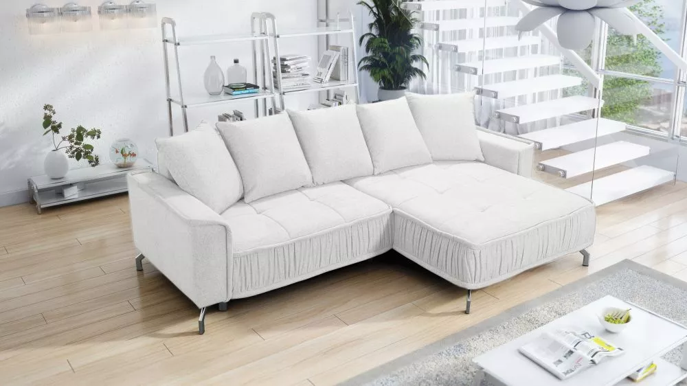 Dīvāns Diosa Bubble Corner Standard · Balts · 173 × 277 × 95 cm