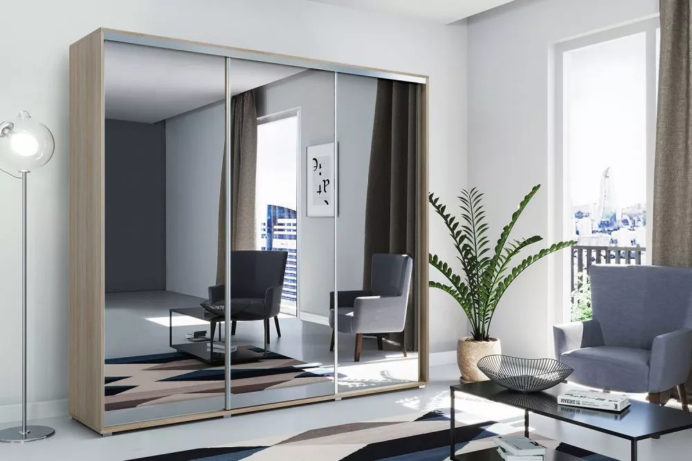 Skapis Modern A31 · Sonoma · 278 × 62 × 245 cm