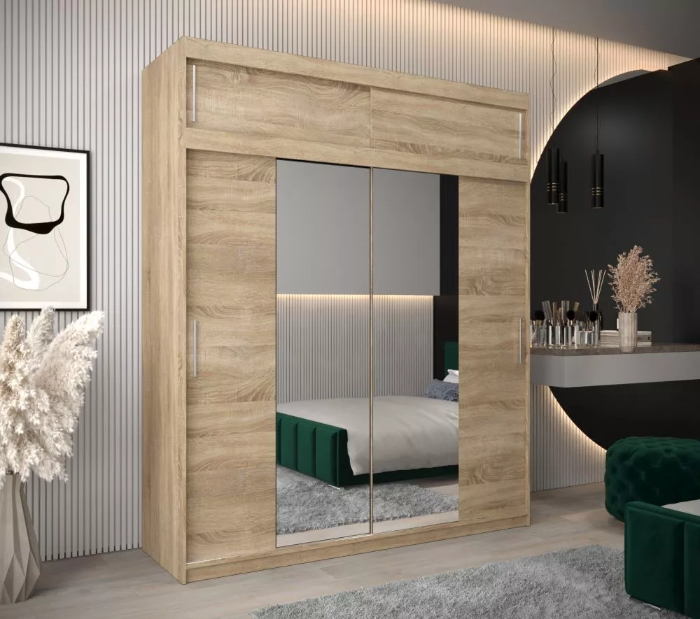 Skapis Tokyo 1 Plus · Sonoma · 200 × 62 × 240 cm