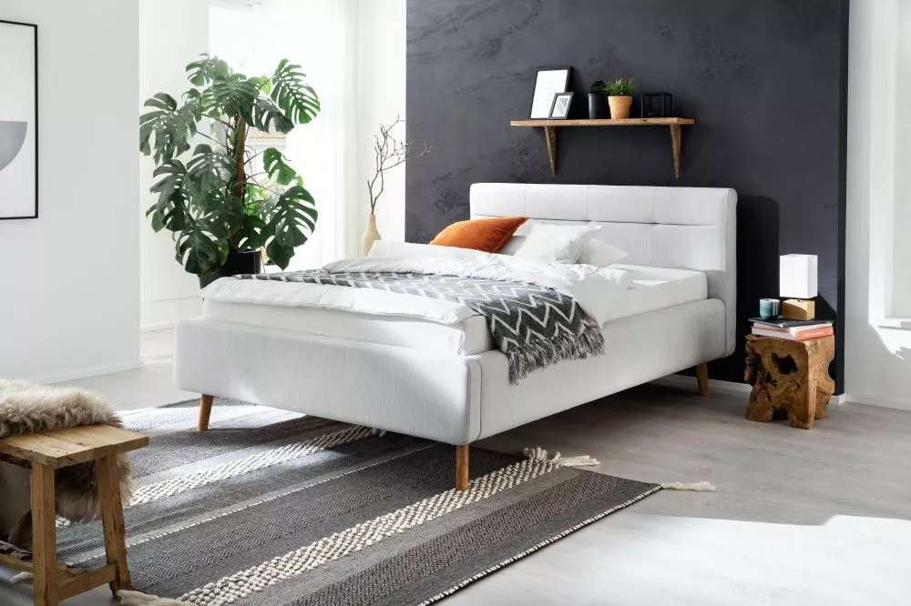 Gulta Lotte Premium Standard ar stelāžu Guļamvietas platums: 140 cm, Guļamvietas garums: 200 cm, stelāžas tips: koka, · 