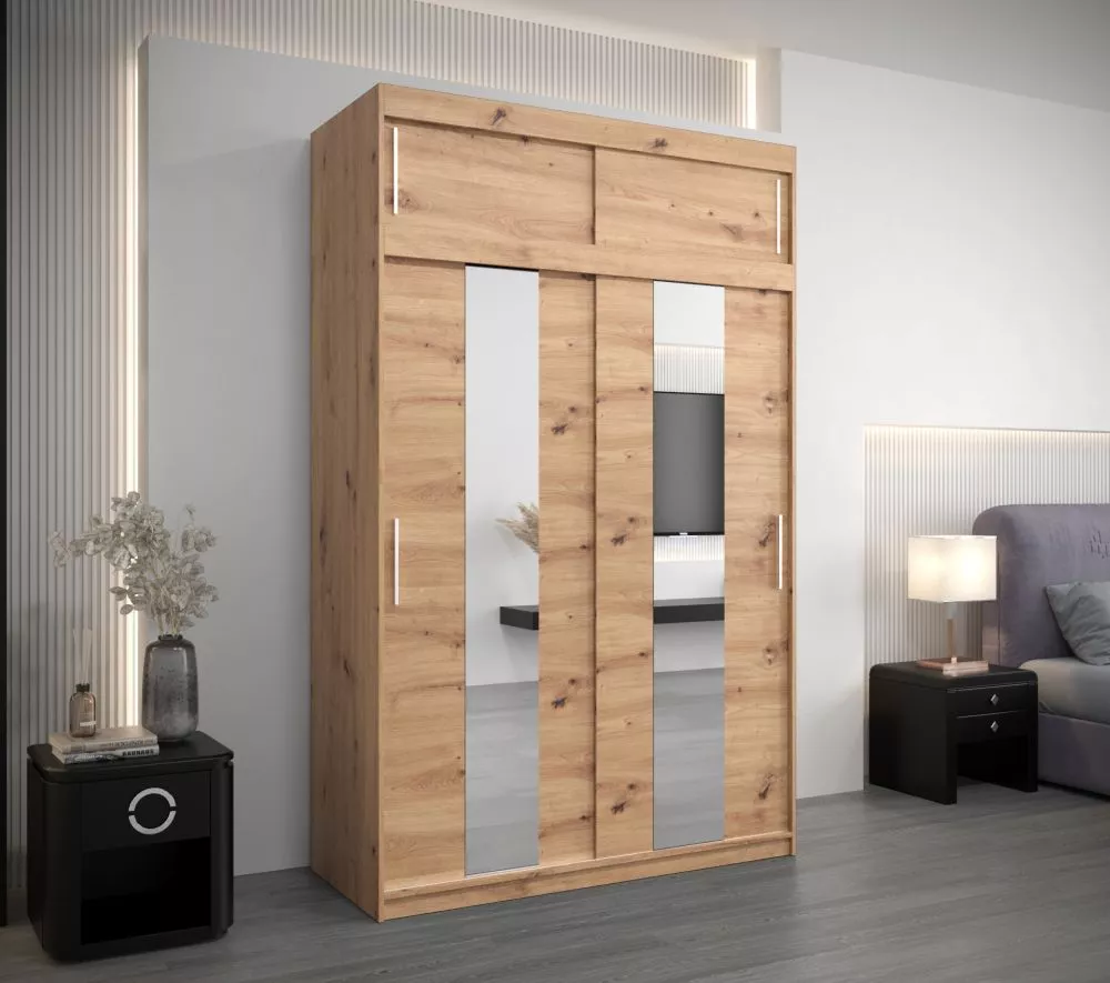 Skapis Pole Premium · Ozols artisan · 150 × 62 × 240 cm