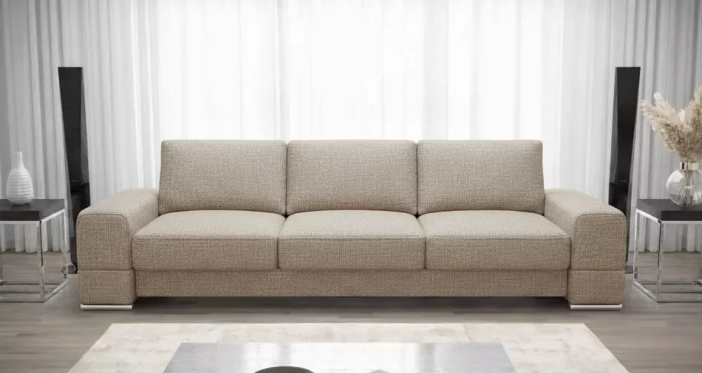 Dīvāns Zara DL Standard · Gaiši bēšs · 95 × 270 × 82 cm