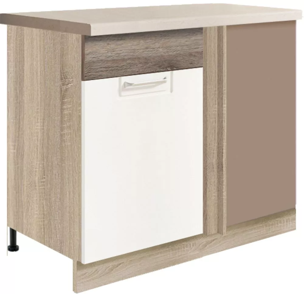 Virtuves skapis Econo 24D-25D Puse: kreisā,