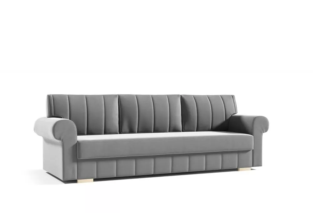 Dīvāns Line standard · Pelēks · 85 × 237 × 90 cm