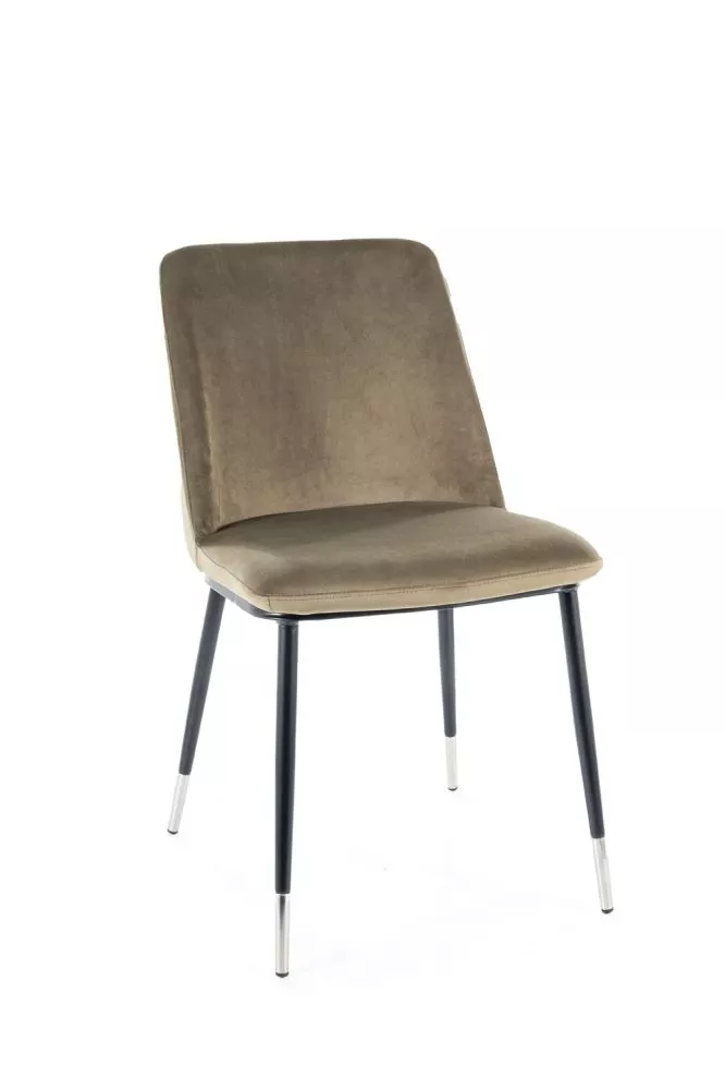 Krēsls Jill Velvet · Olīvu · 85 × 48 × 58 cm