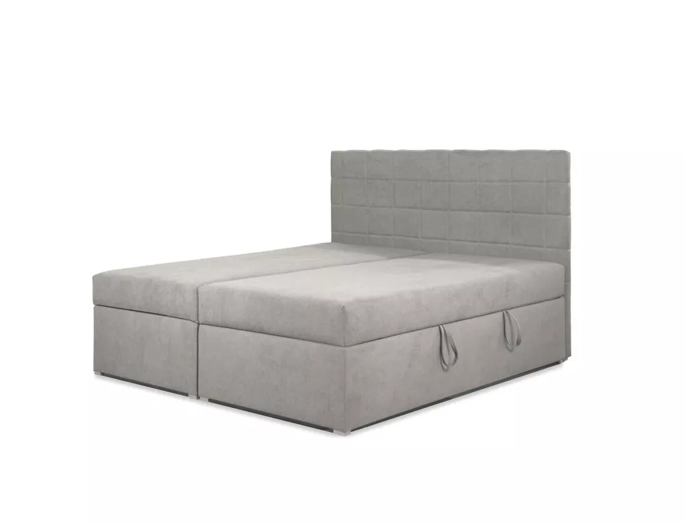 Gulta Horizon Soft Boxspring Standard Guļamvietas platums: 180 cm, Guļamvietas garums: 200 cm, · Gaiši pelēks · 184 × 20