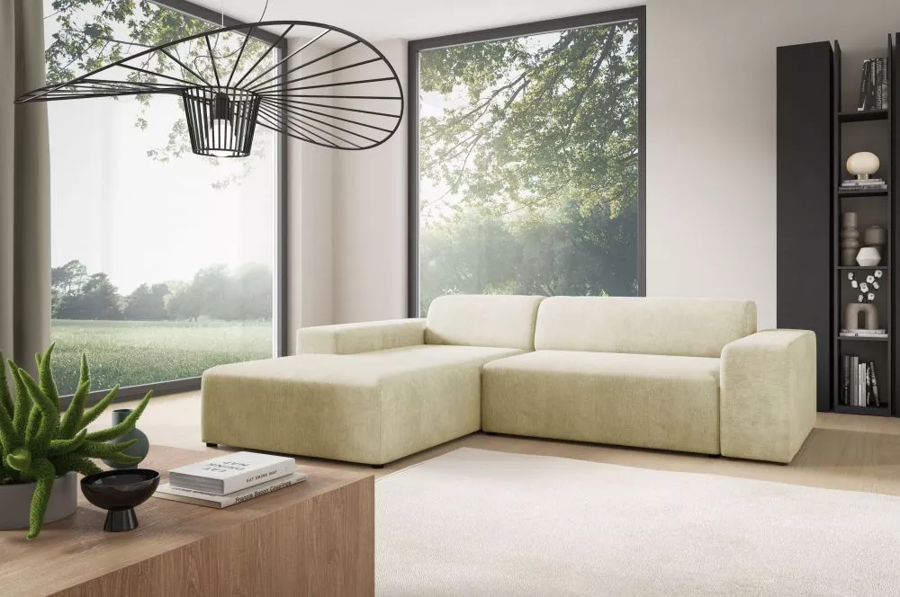 Dīvāns Modullo L Premium Standard · Bēšs · 190 × 254 × 70 cm