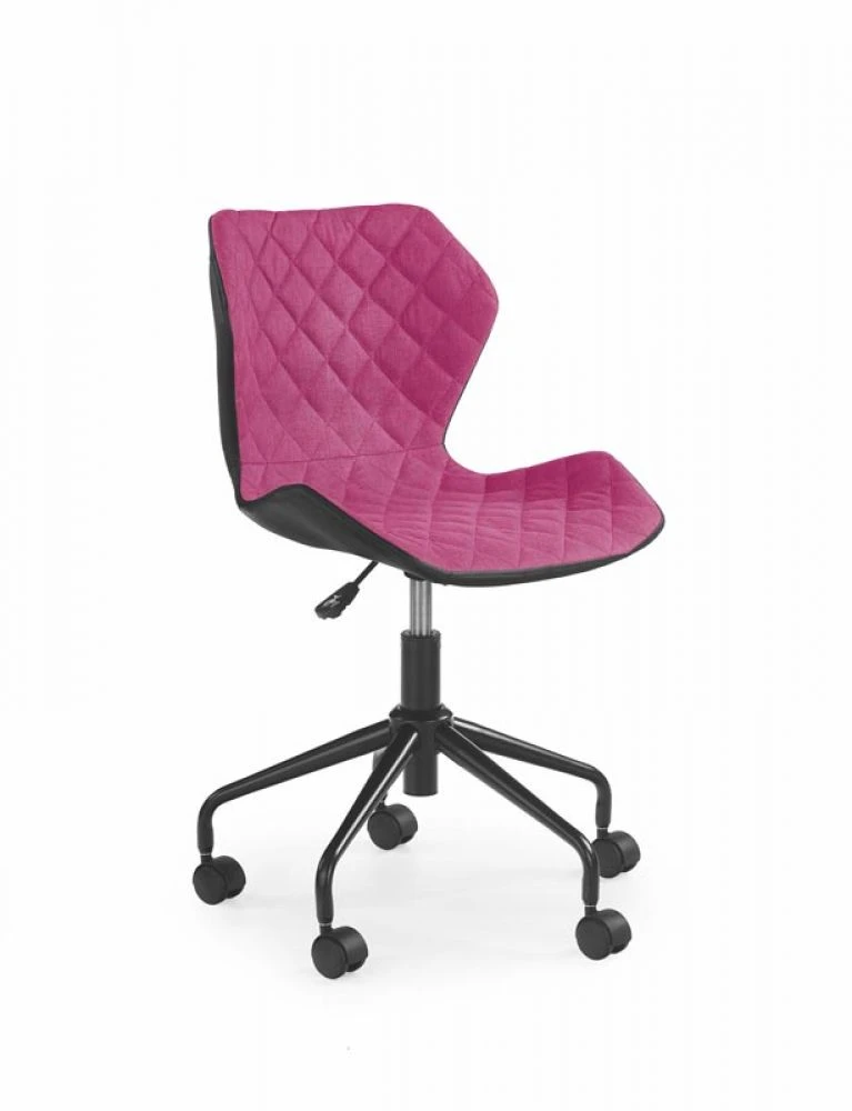 Datorkrēsls Matrix 1 Sēdvietas platums: 42 cm, · Tumši rozā · 48 × 53 × 78 cm