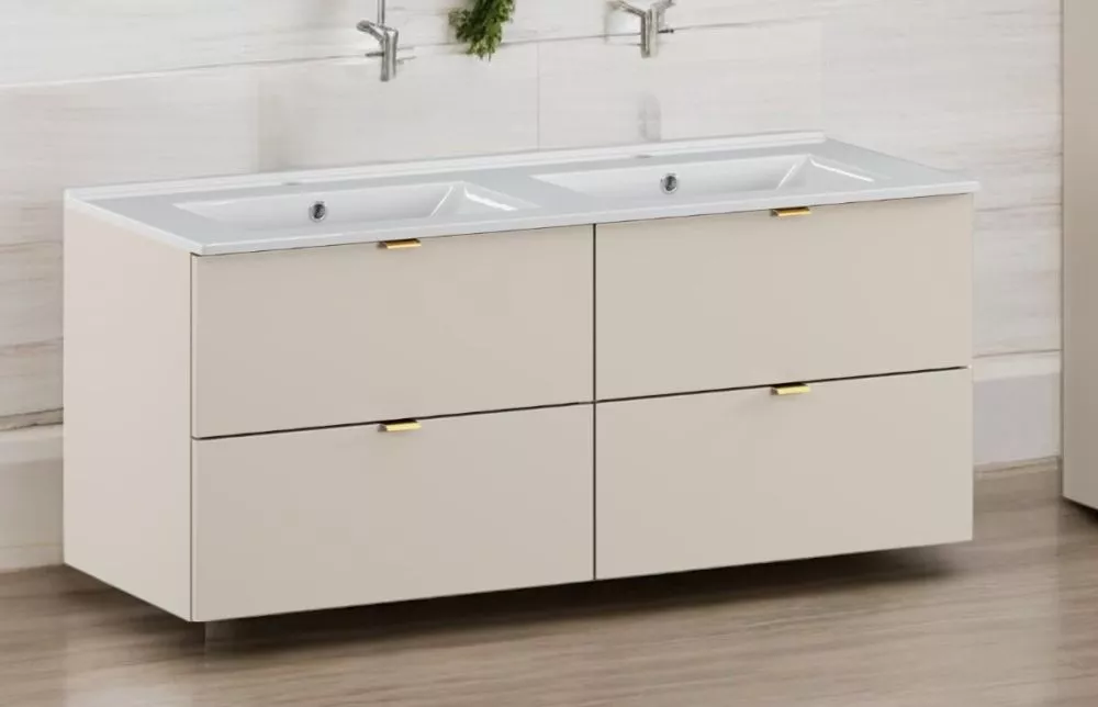 Vannas istabas skapītis Dalia Cashmere 120 Lava · Kašmira · 120 × 50 × 46 cm