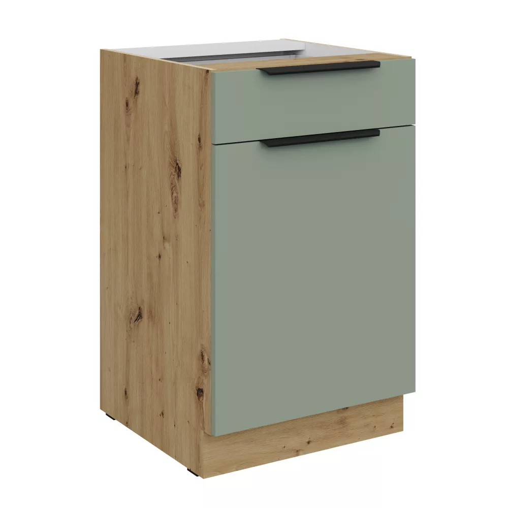 Virtuves skapis Aria Aquamarine 50 D 1F 1S BB
