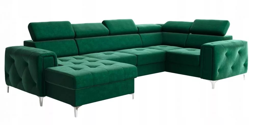 Dīvāns Orion Max 3 standard · Zaļš · 183 × 320 × 78 cm
