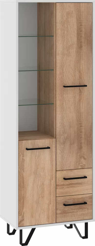 Sekcija Boss BOS-10 Korpusa krāsa: balts, · 60 × 39 × 170 cm